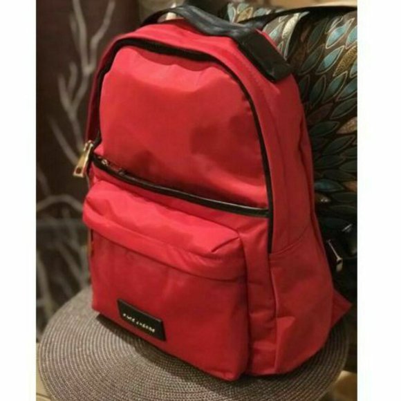 New Marc Jacobs Red nylon Backpack In Red